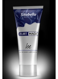 Силиконовая гель-смазка FLIRT MAGIC Ice с лёгким пролонгирующим эффектом - 75 мл. - Sitabella - купить с доставкой в Улан-Удэ