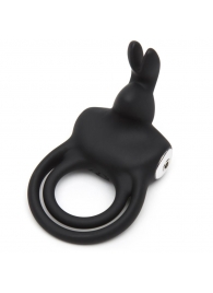 Черное эрекционное виброкольцо Happy Rabbit Cock Ring - Happy Rabbit - в Улан-Удэ купить с доставкой