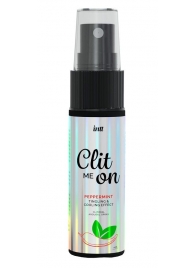 Клиторальный возбуждающий спрей Clit Me On Peppermint - 12 мл. - INTT - купить с доставкой в Улан-Удэ