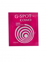 Стимулирующий интимный крем для женщин Cosmo G-spot - 2 гр. - Биоритм - купить с доставкой в Улан-Удэ