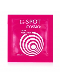 Стимулирующий интимный крем для женщин Cosmo G-spot - 2 гр. - Биоритм - купить с доставкой в Улан-Удэ