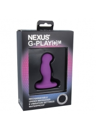 Фиолетовая вибровтулка Nexus G-Play+ M - Nexus Range - в Улан-Удэ купить с доставкой