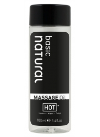 Массажное масло для тела Natural Basic - 100 мл. - HOT - купить с доставкой в Улан-Удэ