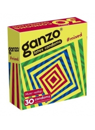 Микс-набор из 30 презервативов Ganzo Mixed - Ganzo - купить с доставкой в Улан-Удэ