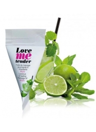 Съедобное согревающее массажное масло Love Me Tender Mojito с ароматом мохито - 10 мл. - Love to Love - купить с доставкой в Улан-Удэ