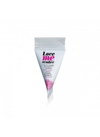 Съедобное согревающее массажное масло Love Me Tender Cotton Candy с ароматом сладкой ваты - 10 мл. - Love to Love - купить с доставкой в Улан-Удэ