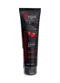 Интимный гель на водной основе Lube Tube Strawberry с клубничным вкусом - 100 мл. - ORGIE - купить с доставкой в Улан-Удэ