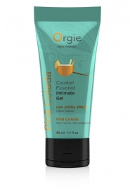 Съедобный интимный гель Orgie Lube Tube Cocktail Pina Colada - 50 мл. - ORGIE - купить с доставкой в Улан-Удэ
