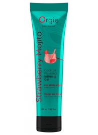 Съедобный интимный гель Orgie Lube Tube Cocktail Strawberry Mojito - 100 мл. - ORGIE - купить с доставкой в Улан-Удэ