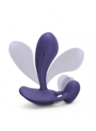 Темно-синий вибромассажер Witty P G Vibrator with Remote Control - Love to Love - в Улан-Удэ купить с доставкой