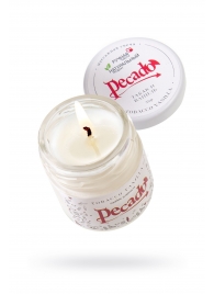 Массажная свеча Tobacco Vanilla - 35 мл. - Pecado - купить с доставкой в Улан-Удэ