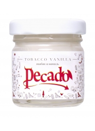 Массажная свеча Tobacco Vanilla - 35 мл. - Pecado - купить с доставкой в Улан-Удэ
