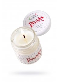 Массажная свеча Brandy   Pear - 35 мл. - Pecado - купить с доставкой в Улан-Удэ