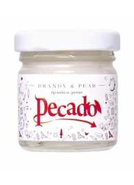 Массажная свеча Brandy   Pear - 35 мл. - Pecado - купить с доставкой в Улан-Удэ