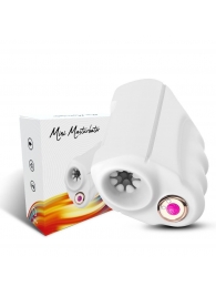 Белый вибромастурбатор Mini Masturbator - Silicone Toys - в Улан-Удэ купить с доставкой