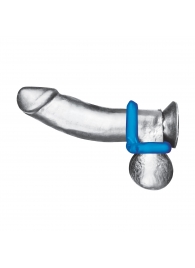 Комплект из 2 эрекционных колец-восьмерок 2-Pack Duo Cock And Ball Stamina Enhancement Ring - BlueLine - в Улан-Удэ купить с доставкой