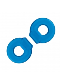 Комплект из двух колец для пениса 2-Pack Ultra-Stretch Stamina Endurance Ring - BlueLine - в Улан-Удэ купить с доставкой