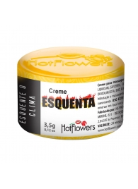 Возбуждающий крем Esquenta с разогревающим эффектом - 3,5 гр. - HotFlowers - купить с доставкой в Улан-Удэ