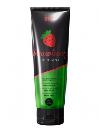 Смазка на водной основе с ароматом клубники Strawberry Lubricant - 100 мл. - INTT - купить с доставкой в Улан-Удэ