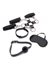 Набор для фиксации из 7 предметов Hogtie   Ball Gag Kit - Lux Fetish - купить с доставкой в Улан-Удэ