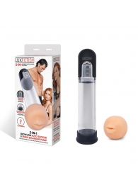 Автоматическая вакуумная помпа-мастурбатор Blowjob Auto Sucker Penis Enlarger Pump - Lux Fetish - в Улан-Удэ купить с доставкой