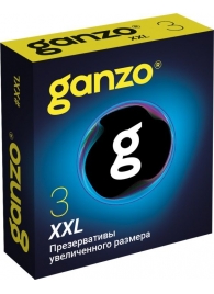 Презервативы увеличенного размера Ganzo XXL - 3 шт. - Ganzo - купить с доставкой в Улан-Удэ
