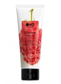 Лубрикант на водной основе OYO Aroma Gel Raspberry с ароматом малины - 75 мл. - OYO - купить с доставкой в Улан-Удэ