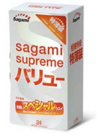 Ультратонкие презервативы Sagami Xtreme SUPERTHIN - 24 шт. - Sagami - купить с доставкой в Улан-Удэ