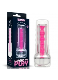 Светящийся в темноте мастурбатор 8.5 Lumino Play Masturbator - Lovetoy - в Улан-Удэ купить с доставкой