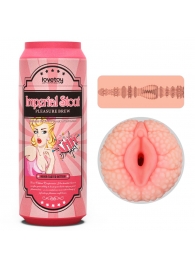 Мастурбатор-вагина Pleasure Brew Masturbator-Imperial Stout в банке - Lovetoy - в Улан-Удэ купить с доставкой