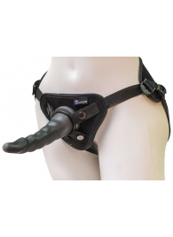 Комплект из трусиков Harness и двух насадок - 20,5 и 18 см. - LOVETOY (А-Полимер) - купить с доставкой в Улан-Удэ
