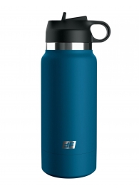 Мастурбатор-вагина в синей колбе F*ck Flask - Pipedream - в Улан-Удэ купить с доставкой