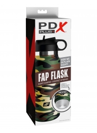 Мастурбатор в камуфляжной колбе Fap Flask - Pipedream - в Улан-Удэ купить с доставкой