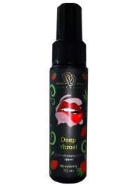 Спрей для горла Deep Throat с десенсибилизирующим эффектом и вкусом клубники - 50 мл. - БиоМед - купить с доставкой в Улан-Удэ