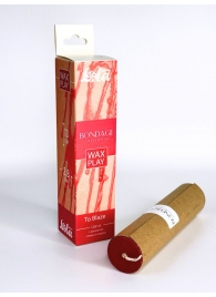 Низкотемпературная свеча для тактильной практики Wax Play To Blaze - Lola Games - купить с доставкой в Улан-Удэ