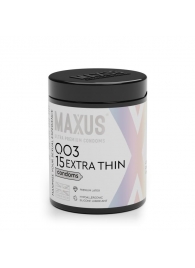 Экстремально тонкие презервативы MAXUS 003 Extra Thin - 15 шт. - Maxus - купить с доставкой в Улан-Удэ