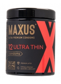 Ультратонкие презервативы MAXUS Ultra Thin - 12 шт. - Maxus - купить с доставкой в Улан-Удэ