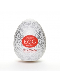 Мастурбатор-яйцо Keith Haring EGG PARTY - Tenga - в Улан-Удэ купить с доставкой