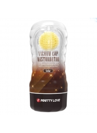 Прозрачный текстурированный мастурбатор Vacuum Cup Masturbator Stellar - Baile - в Улан-Удэ купить с доставкой