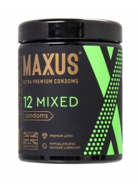 Презервативы MAXUS Mixed - 12 шт. - Maxus - купить с доставкой в Улан-Удэ