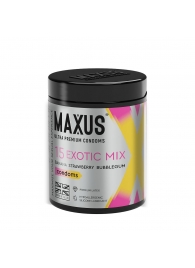 Цветные ароматизированные презервативы MAXUS Exotic Mix - 15 шт. - Maxus - купить с доставкой в Улан-Удэ