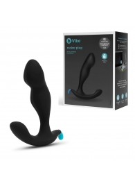 Черный утяжеленный анальный стимулятор Rocker Plug - 12 см. - b-Vibe - в Улан-Удэ купить с доставкой
