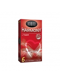 Гладкие презервативы Domino Harmony - 6 шт. - Domino - купить с доставкой в Улан-Удэ