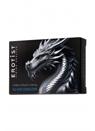 Капсулы для мужчин Erotist Silver Dragon для усиления эрекции - 10 капсул - Erotist Libido Booster - купить с доставкой в Улан-Удэ