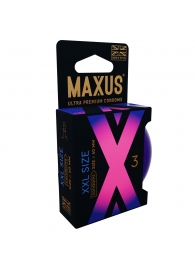 Презервативы Maxus XXL увеличенного размера - 3 шт. - Maxus - купить с доставкой в Улан-Удэ