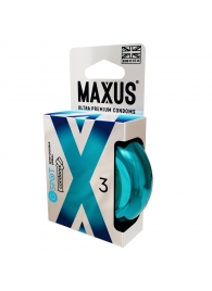 Презервативы Maxus G spot с двойной спиралью - 3 шт. - Maxus - купить с доставкой в Улан-Удэ