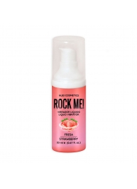 Жидкий вибратор Nuei Rock Me! с ароматом клубники - 20 мл. - Nuei cosmetics - купить с доставкой в Улан-Удэ