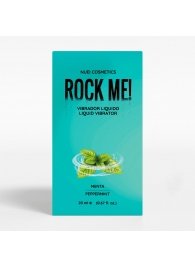 Жидкий вибратор Nuei Rock Me! с ароматом мяты - 20 мл. - Nuei cosmetics - купить с доставкой в Улан-Удэ