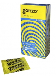 Классические презервативы с обильной смазкой Ganzo Classic - 12 шт. - Ganzo - купить с доставкой в Улан-Удэ