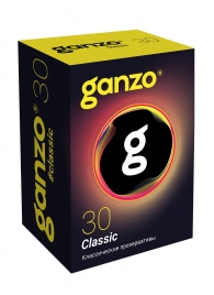 Классические презервативы с обильной смазкой Ganzo Classic - 30 шт. - Ganzo - купить с доставкой в Улан-Удэ